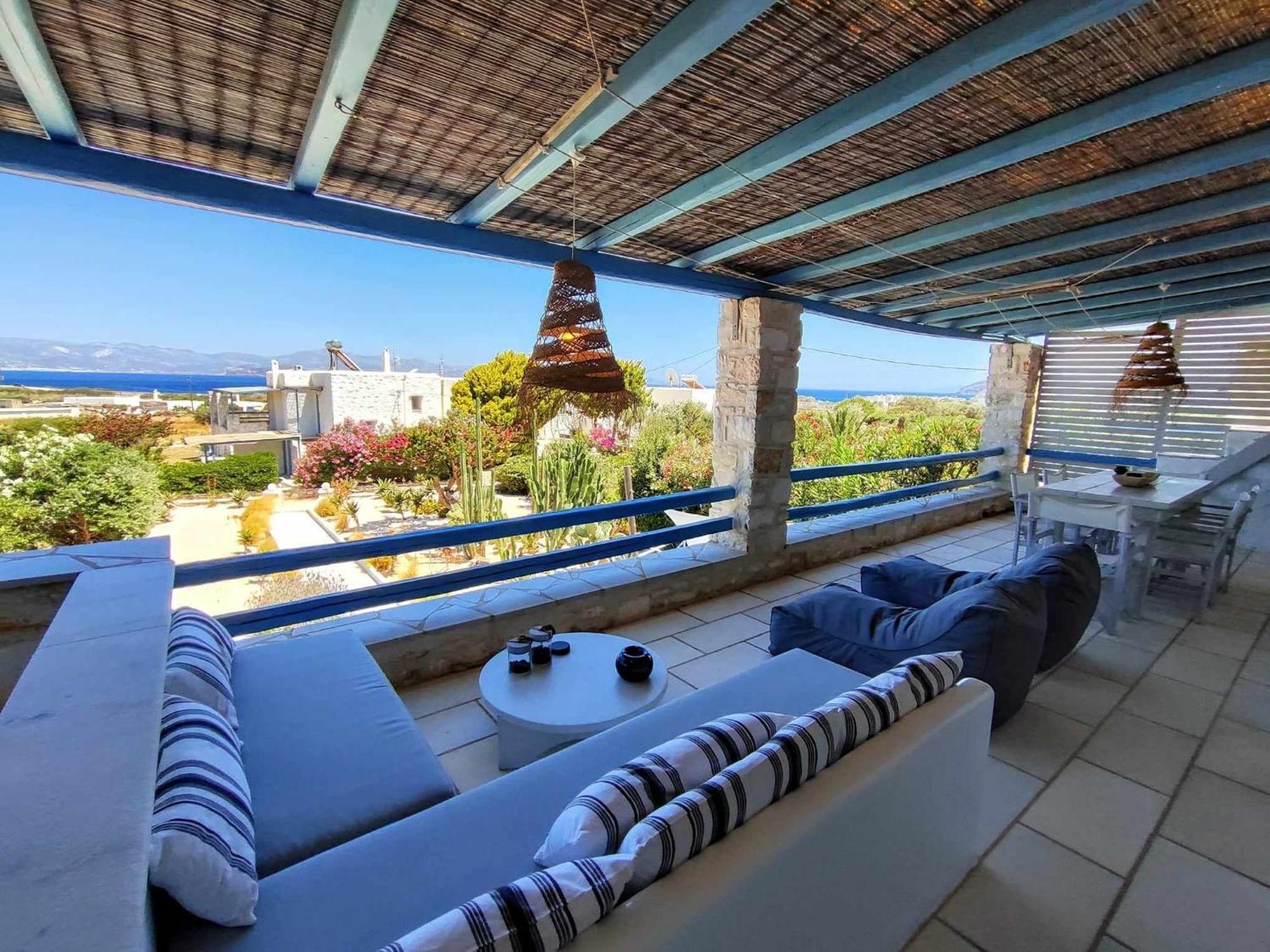 Island Magic - Seaview Villa With Jacuzzi Pool Ambelas Extérieur photo