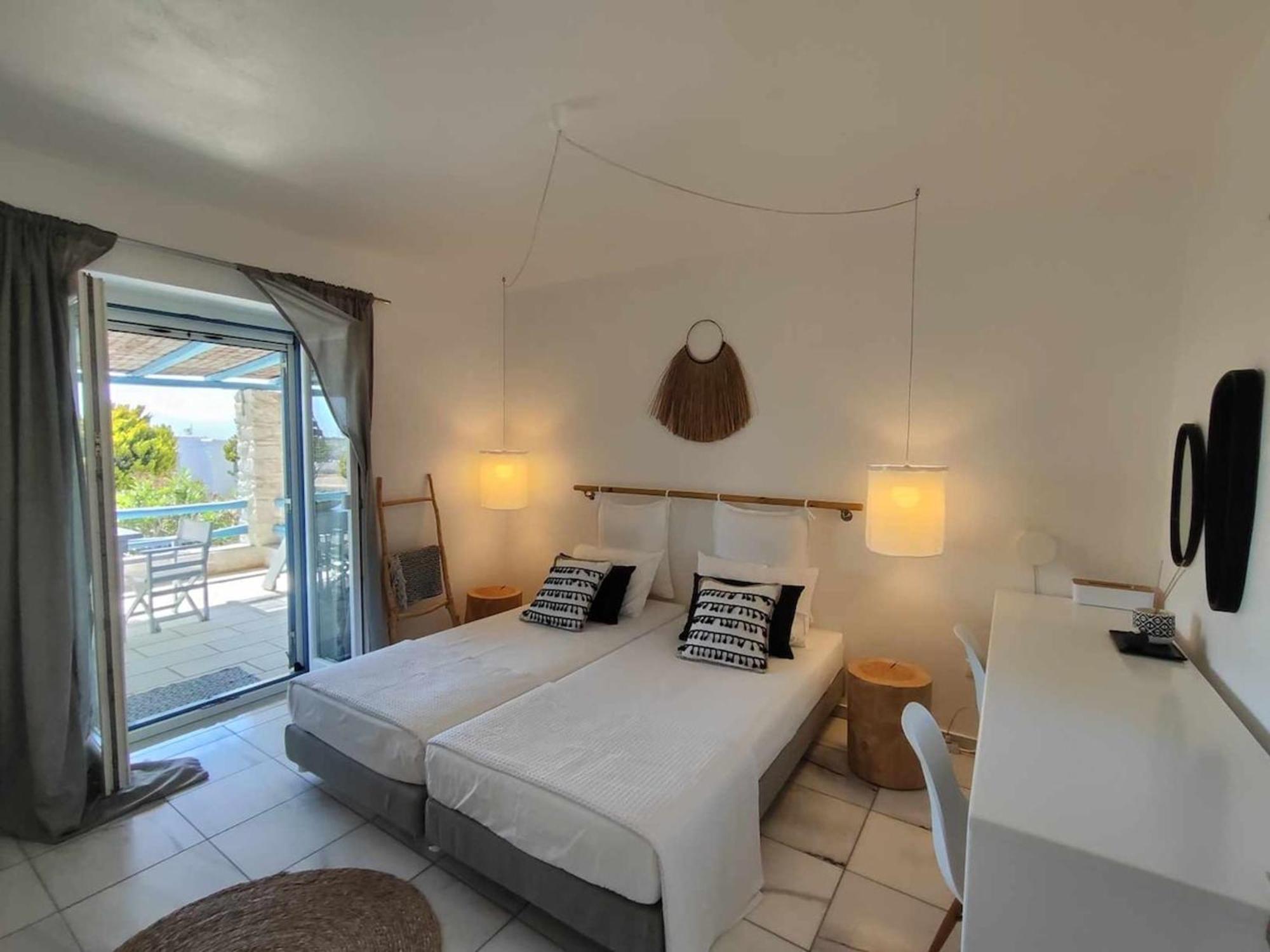 Island Magic - Seaview Villa With Jacuzzi Pool Ambelas Extérieur photo