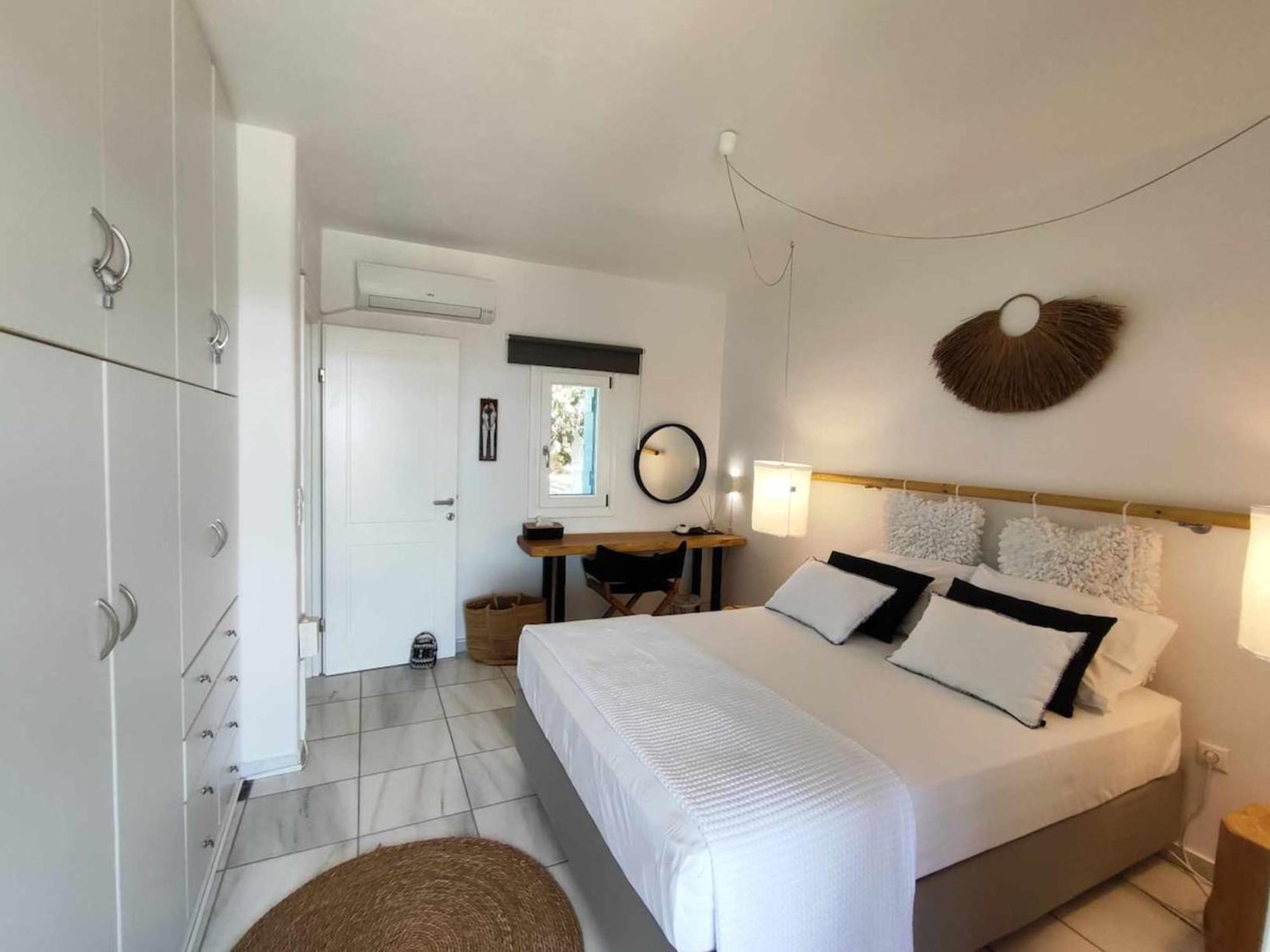 Island Magic - Seaview Villa With Jacuzzi Pool Ambelas Extérieur photo