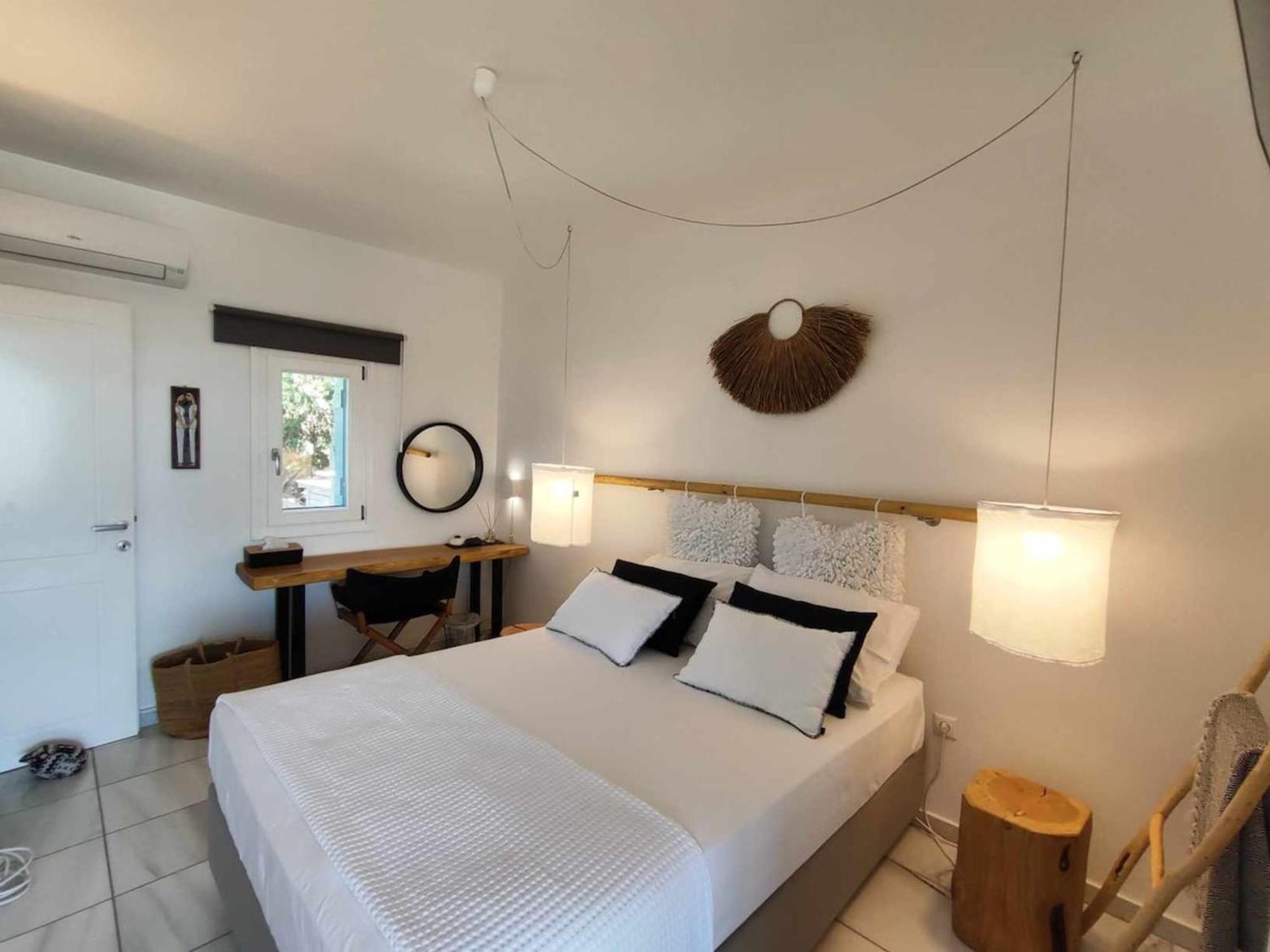 Island Magic - Seaview Villa With Jacuzzi Pool Ambelas Extérieur photo