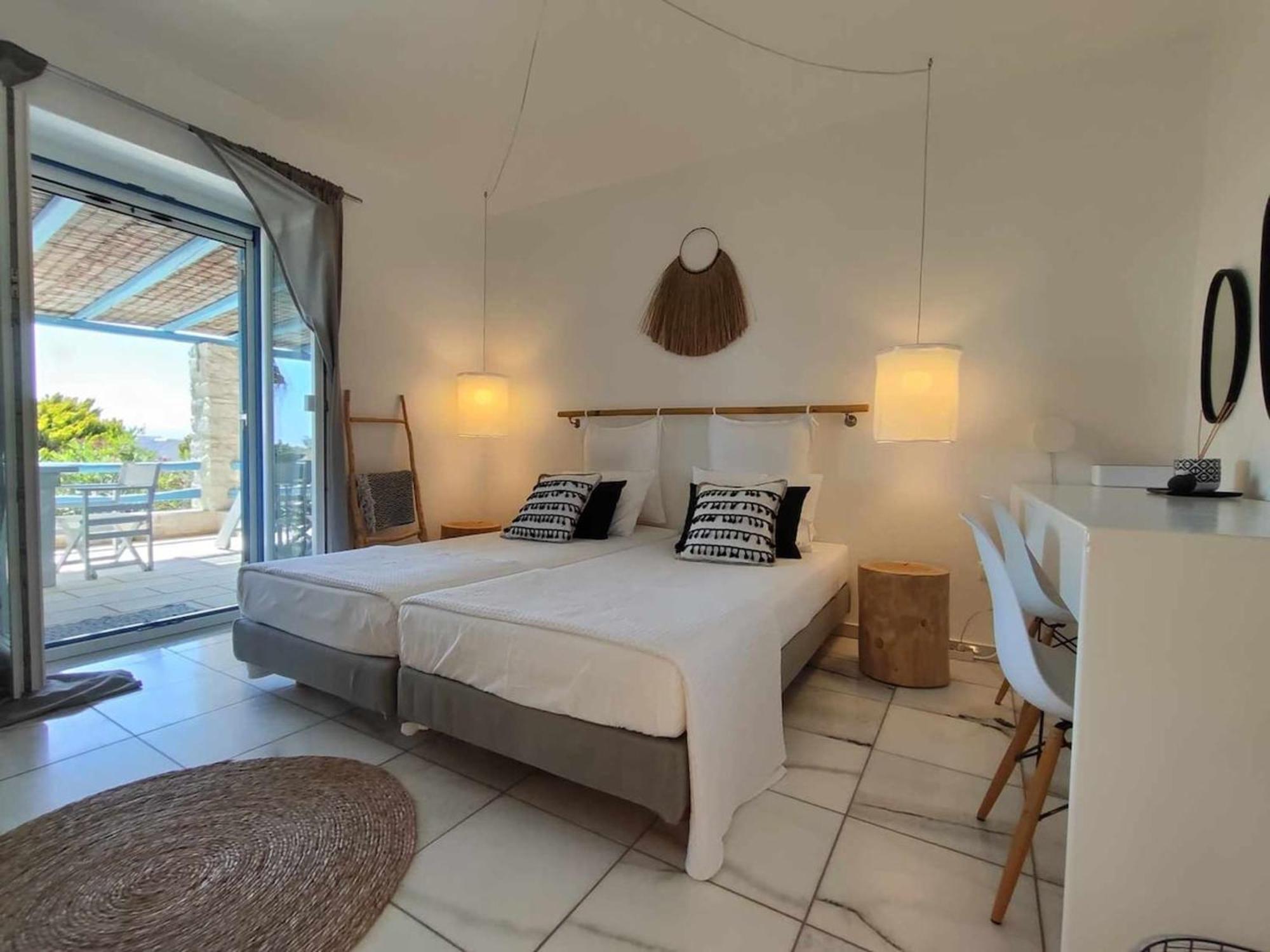 Island Magic - Seaview Villa With Jacuzzi Pool Ambelas Extérieur photo