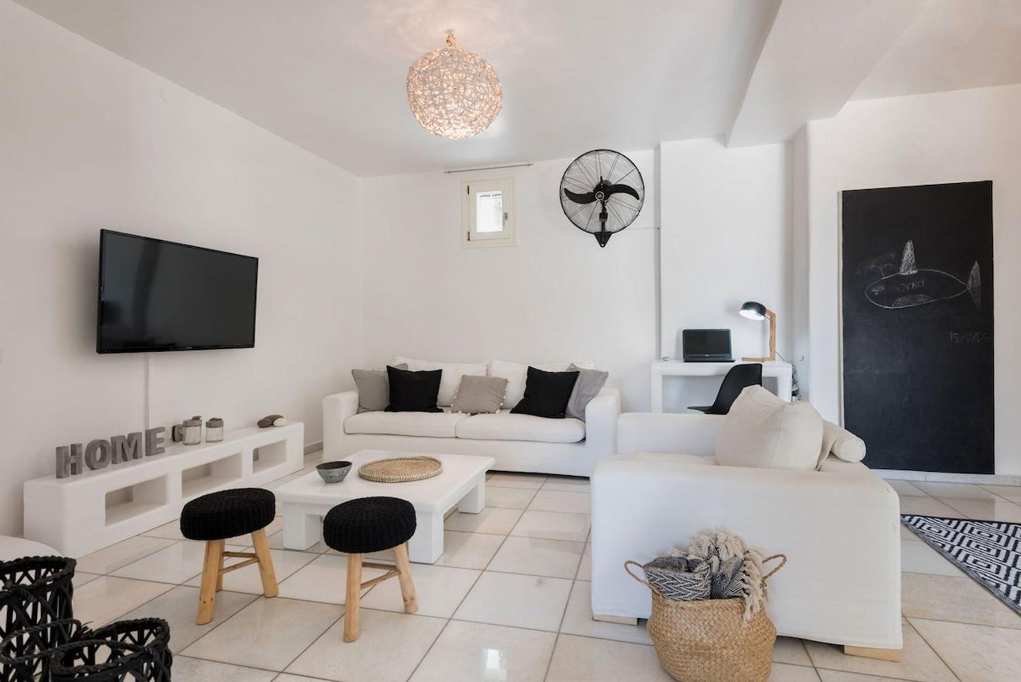 Island Magic - Seaview Villa With Jacuzzi Pool Ambelas Extérieur photo